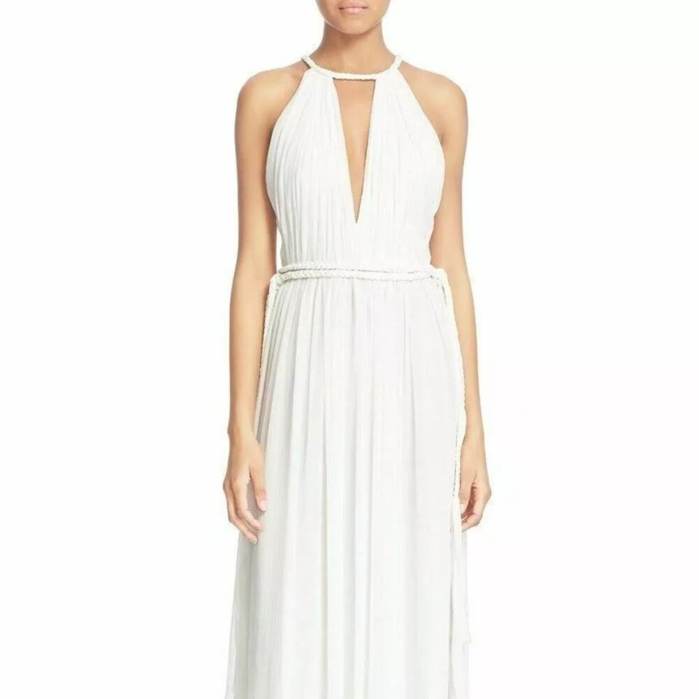 ALICE + OLIVIA 'Naomi' Pleated Goddess Gown, Size 4